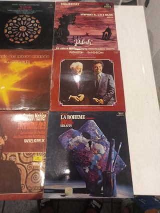 Lote 12 lps música clasica