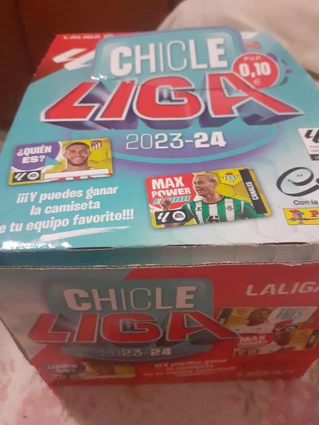 Pegatinas chicles ligaeste 23/24