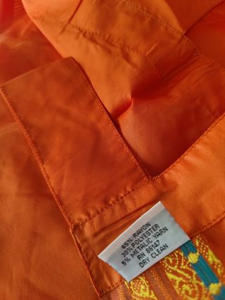 Cortina naranja
