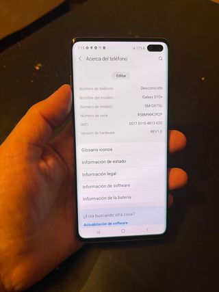 Samsung S10 plus 8+128gb