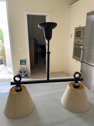 lampara de techo billar