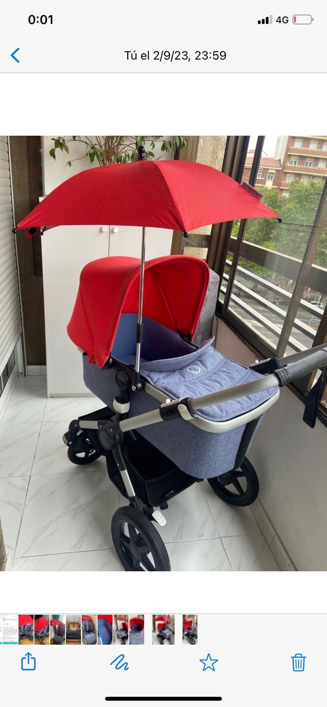 Oportunidad: Bugaboo Fox: capazo y silla