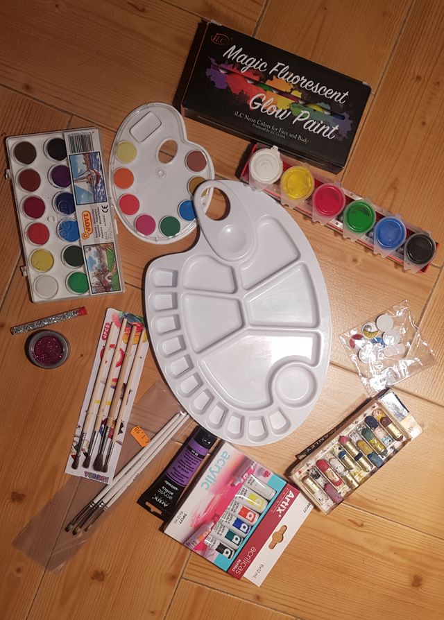Kit pintura artística y corporal