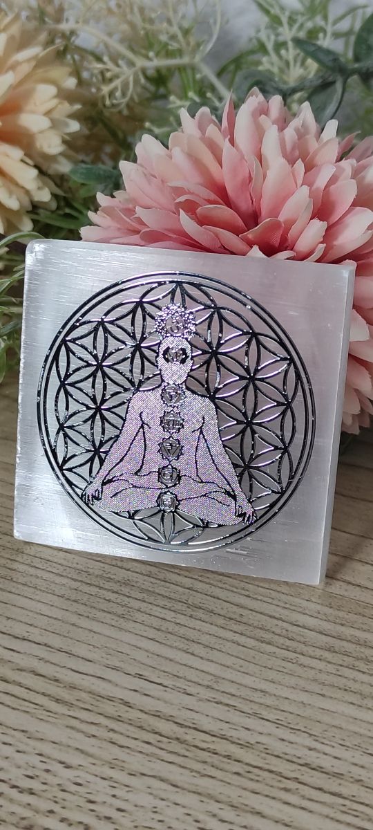 Lámina de selenita para chacras