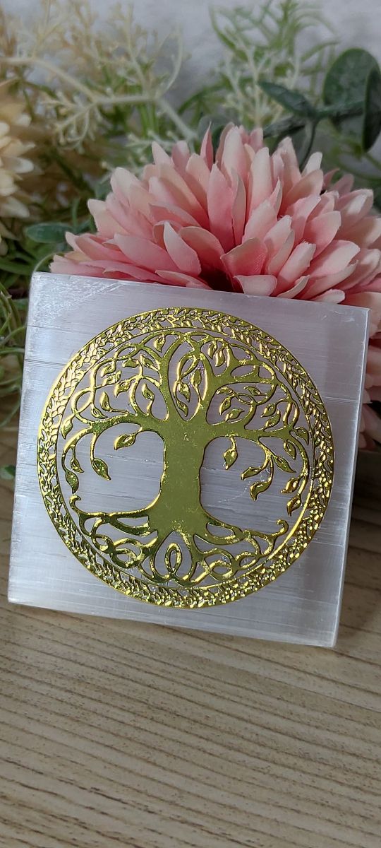 Lámina de selenita para chacras