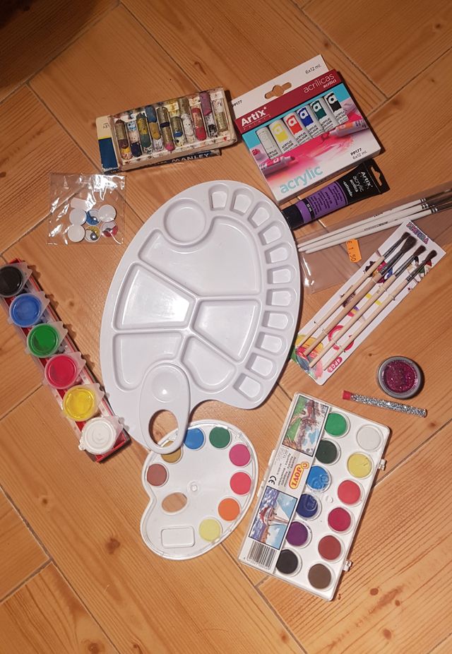 Kit pintura artística