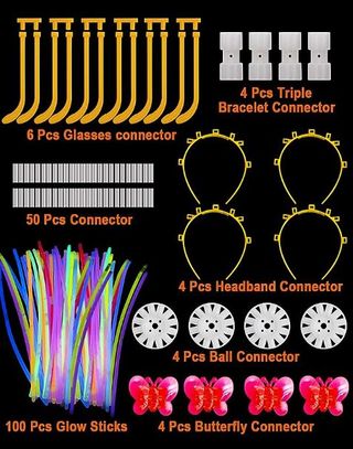 Juego de 100 barras luminosas NUEVO A ESTRENAR
