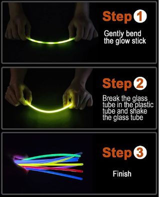 Juego de 100 barras luminosas NUEVO A ESTRENAR