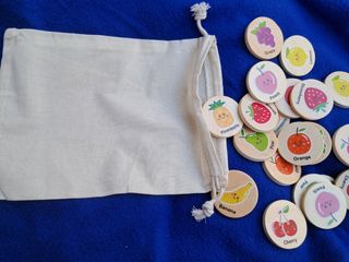 Juego madera montessori