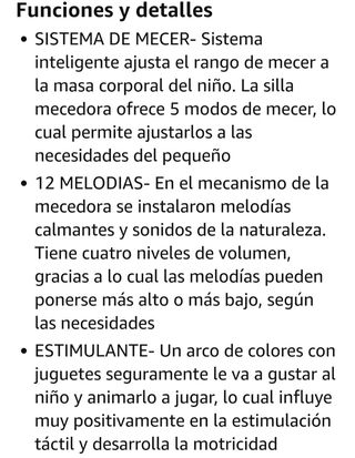 Columpio-hamaca para bebé LIONELO Ruben