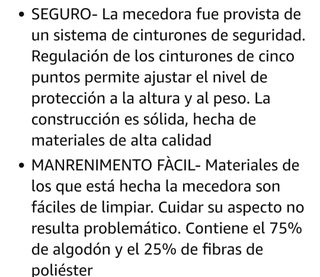 Columpio-hamaca para bebé LIONELO Ruben