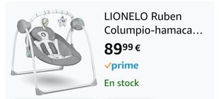 Columpio-hamaca para bebé LIONELO Ruben