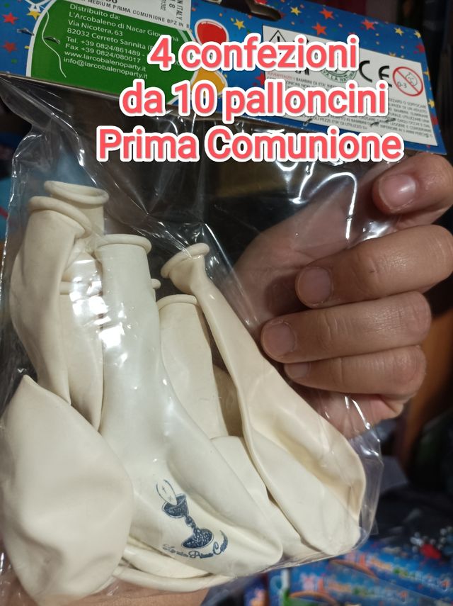 Palloncini, candeline e festoni 