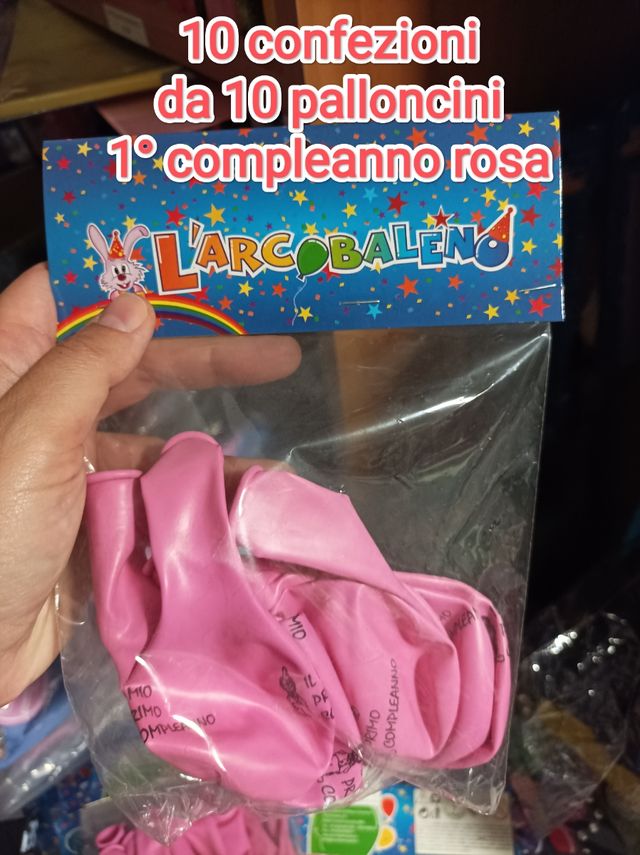 Palloncini, candeline e festoni 