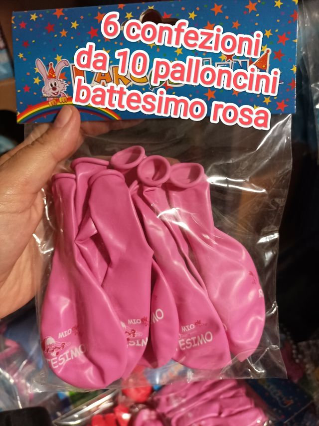 Palloncini, candeline e festoni 