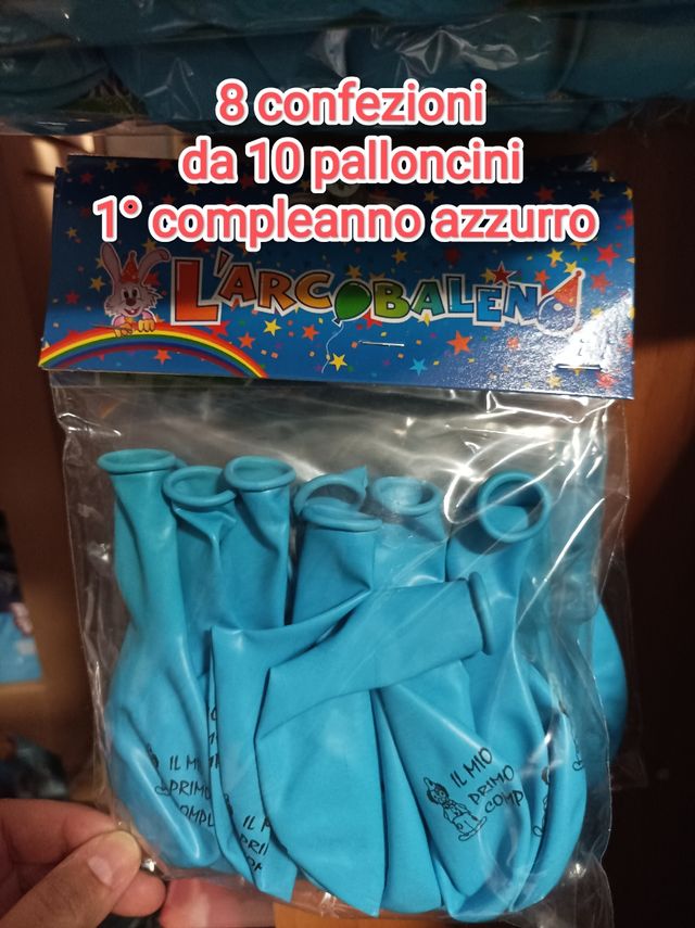 Palloncini, candeline e festoni 