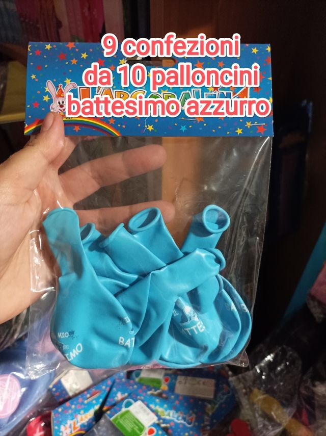 Palloncini, candeline e festoni 