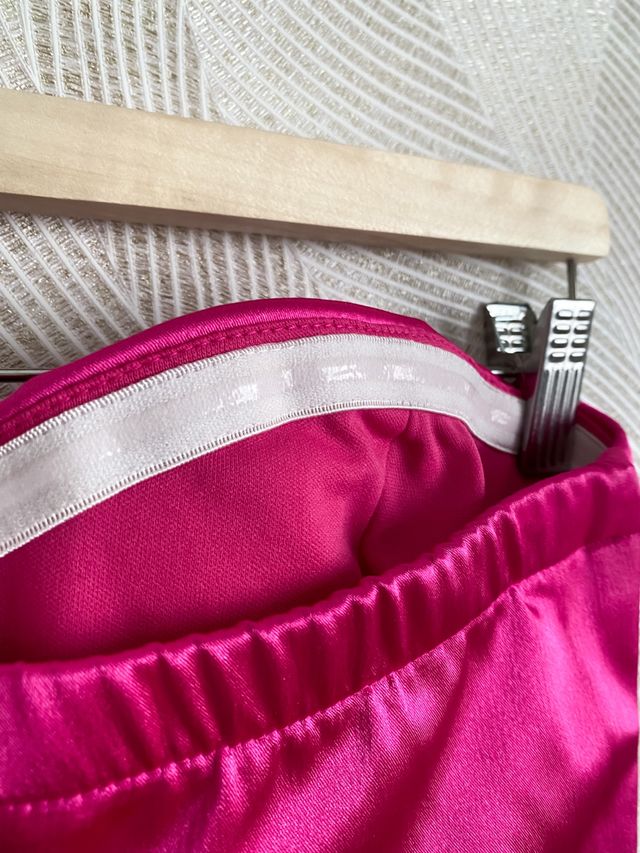 Vestido de fiesta satinado Talla S