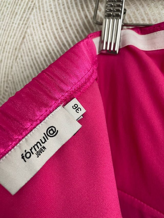 Vestido de fiesta satinado Talla S