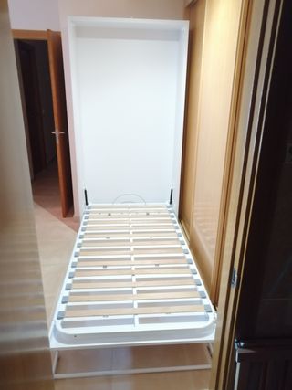 ✅Cama abatible vertical de 190x90 blanco en STOCK