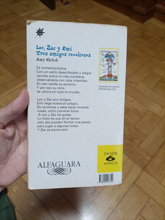 Libro infantil "Leo, Zac y Emi..."