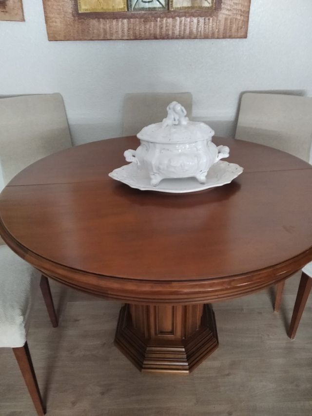 Mesa de Comedor y 6 Sillas