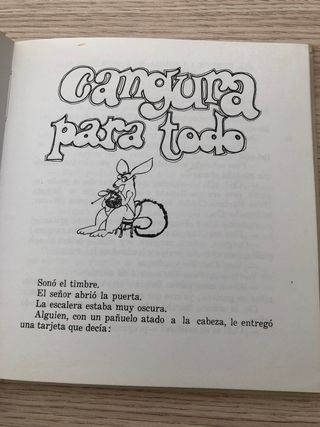 Libro “Cangura para todo”