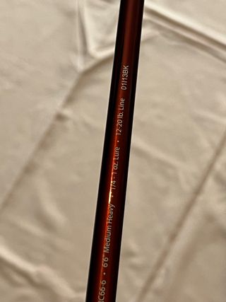 Caña casting Abu Veracity 6’6 Medium Heavy microan