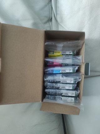 Cartuchos 18 XL nuevos impresora Epson