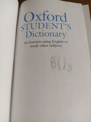 Oxford Student Dictionary