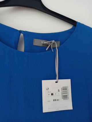 Vestido azul Woman El Corte Inglés