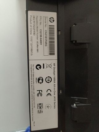 Impresora HP Deskjet 1050A
