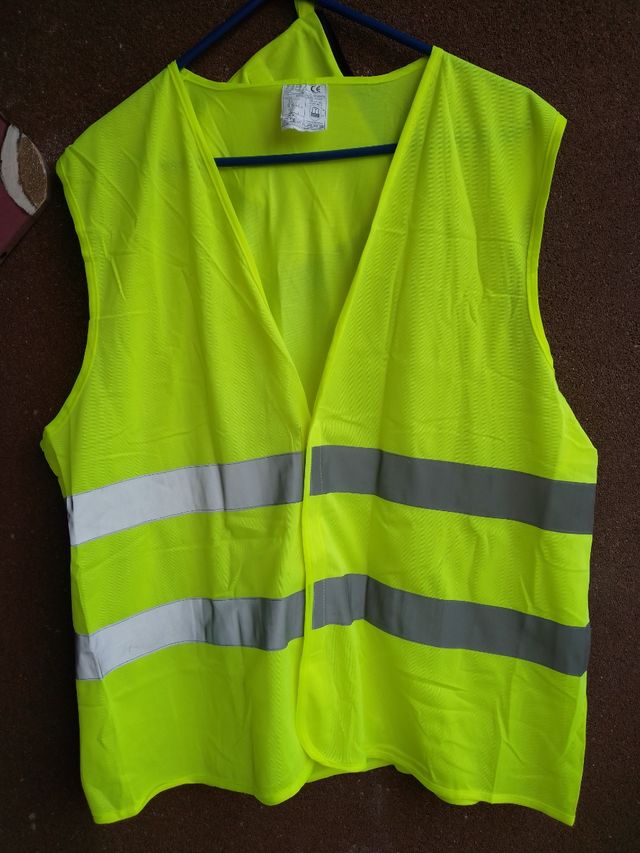 Chaleco reflectante verde