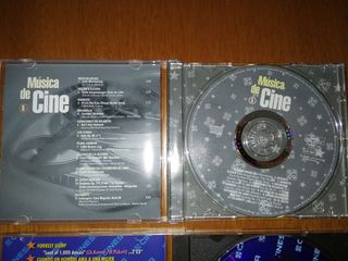 Lote de 3 CDS Musica de cine