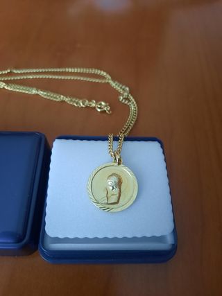 COMUNIÓN MEDALLA con cadena