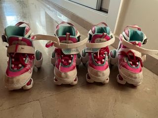 patines de 4 ruedas talla 30-33 marca Hudora