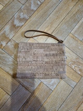Cartera de mano bolso corcho
