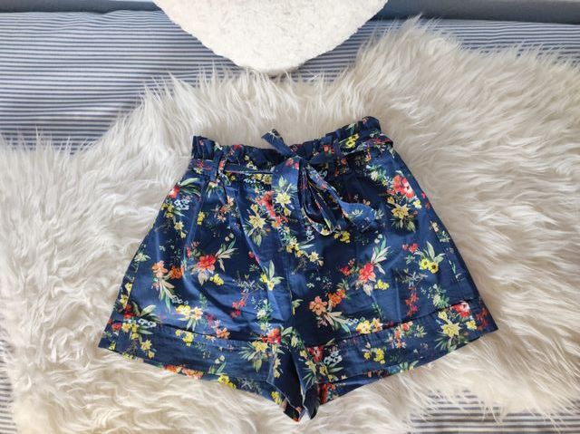 Shorts de flores