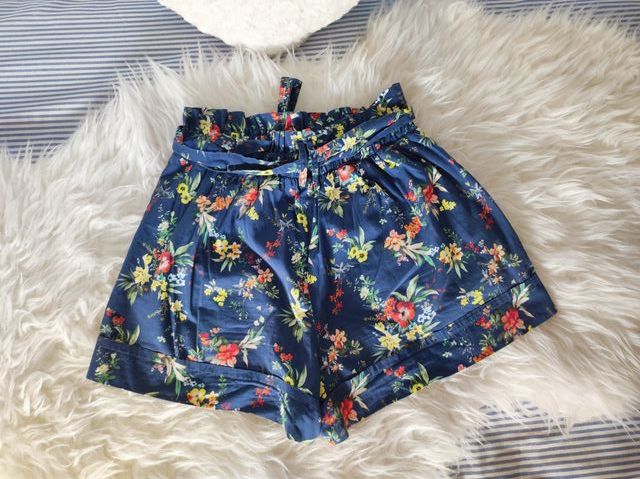 Shorts de flores