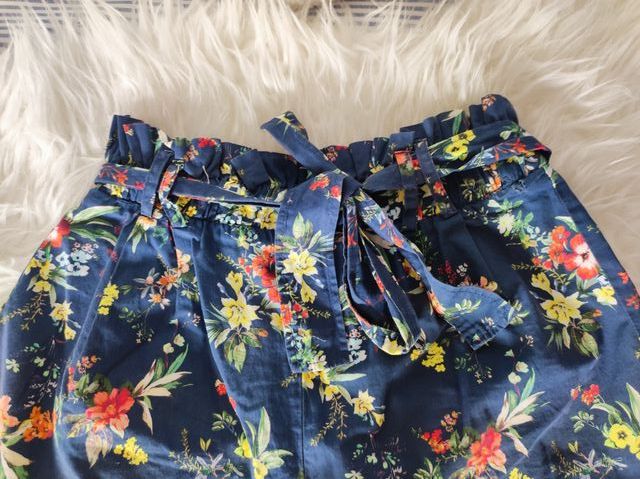 Shorts de flores