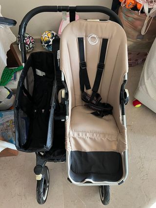 bugaboo donkey gemelar completo
