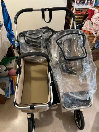 bugaboo donkey gemelar completo