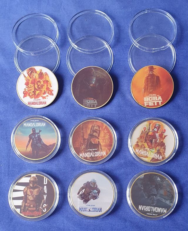 Star wars: 9 monedas Mandalorian