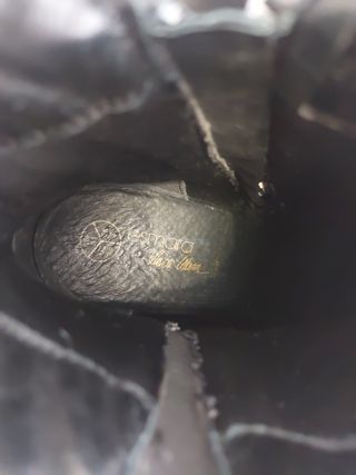 Botines tacón piel