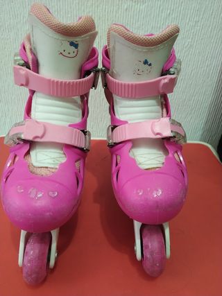 Patines niña hello kitty talla 32