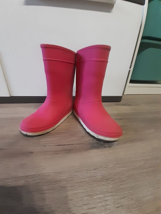 Botas de agua niña Rosas