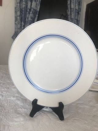 platos de loza antiguos