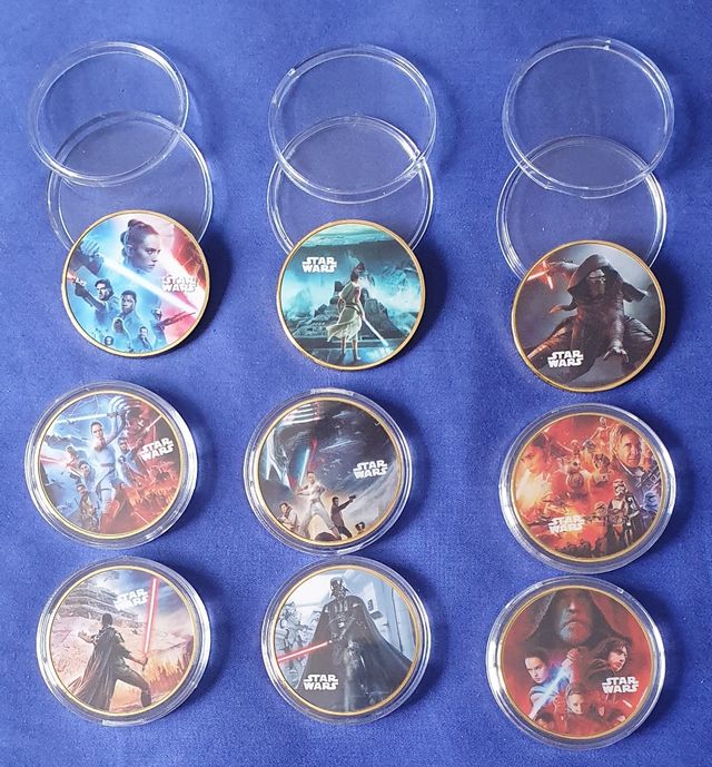 Star wars: 9 monedas Star wars