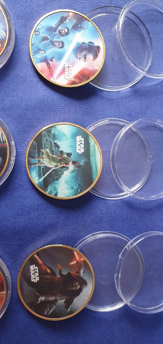 Star wars: 9 monedas Star wars