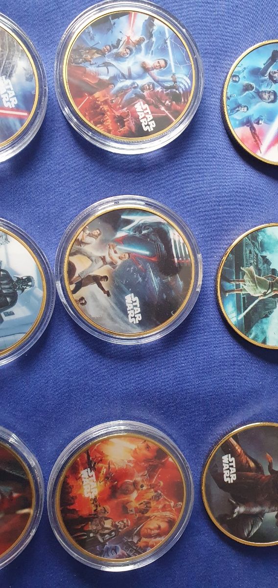 Star wars: 9 monedas Star wars
